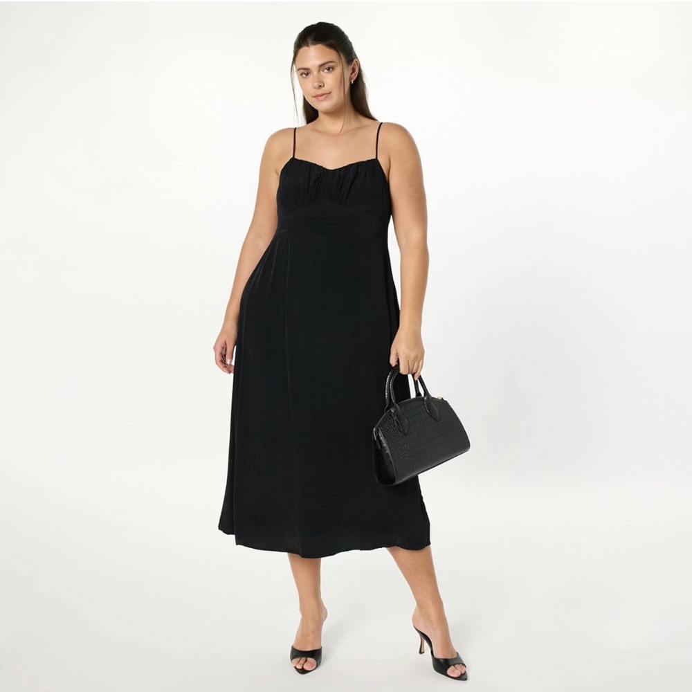 🆕 The Drop ‘Linea’ Spaghetti Strap Maxi Dress XXL